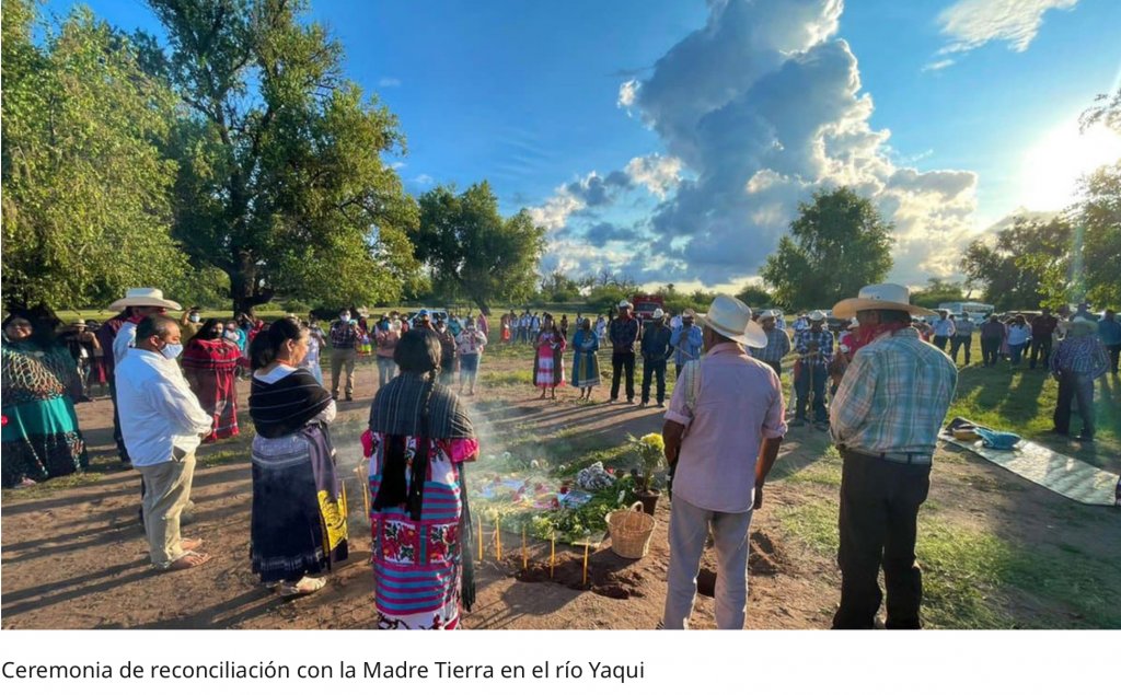 Justicia al pueblo yaqui. Petición de perdón por agravios a los pueblos originarios