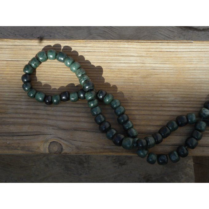 30 Perles de Jade Guatemala fournitures-Guatemalan Jade Maya beads jewelry supplies